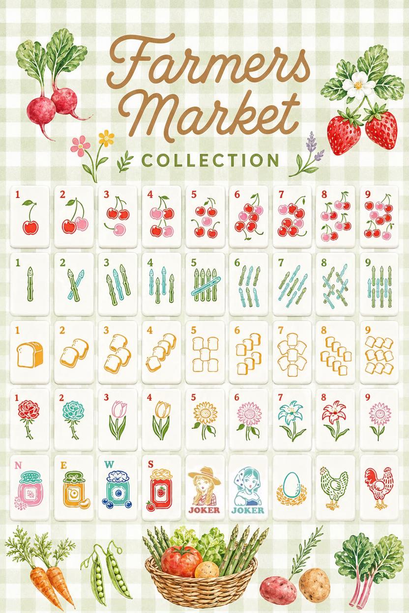 Farmers Market Mahjong Collection