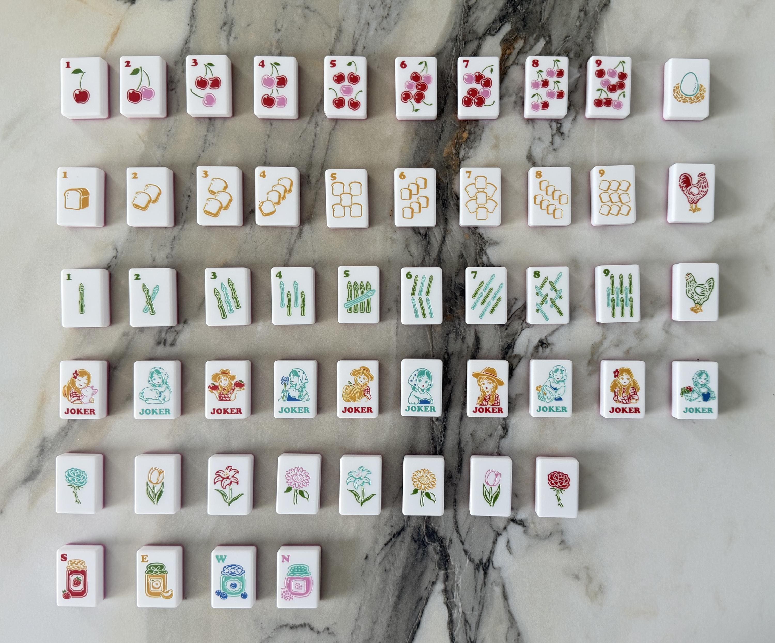 Amercican Mahjong Set Collection, Farmers Market